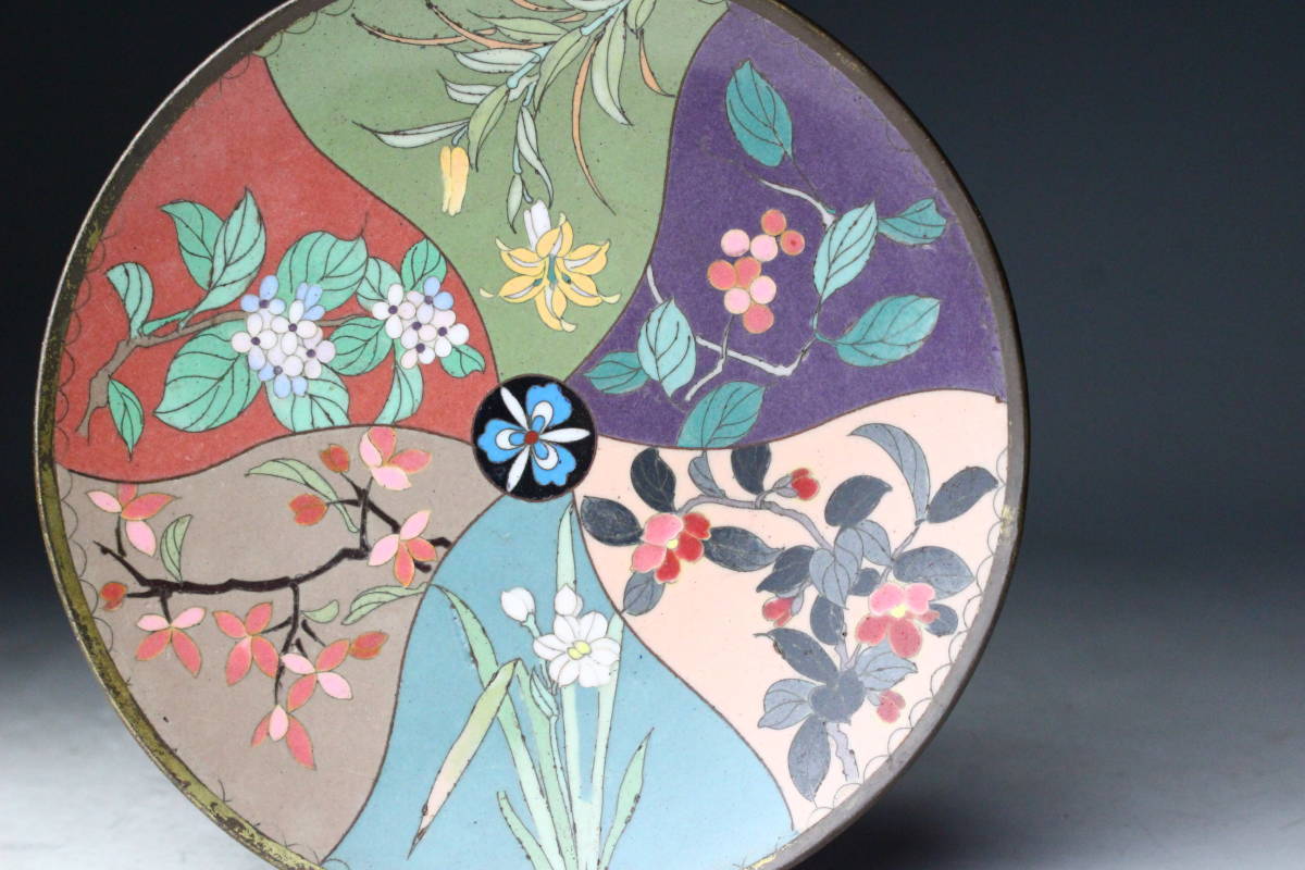 骨董○古銅七宝饕餮文耳付瓶○ | 【櫻】古美術品 古