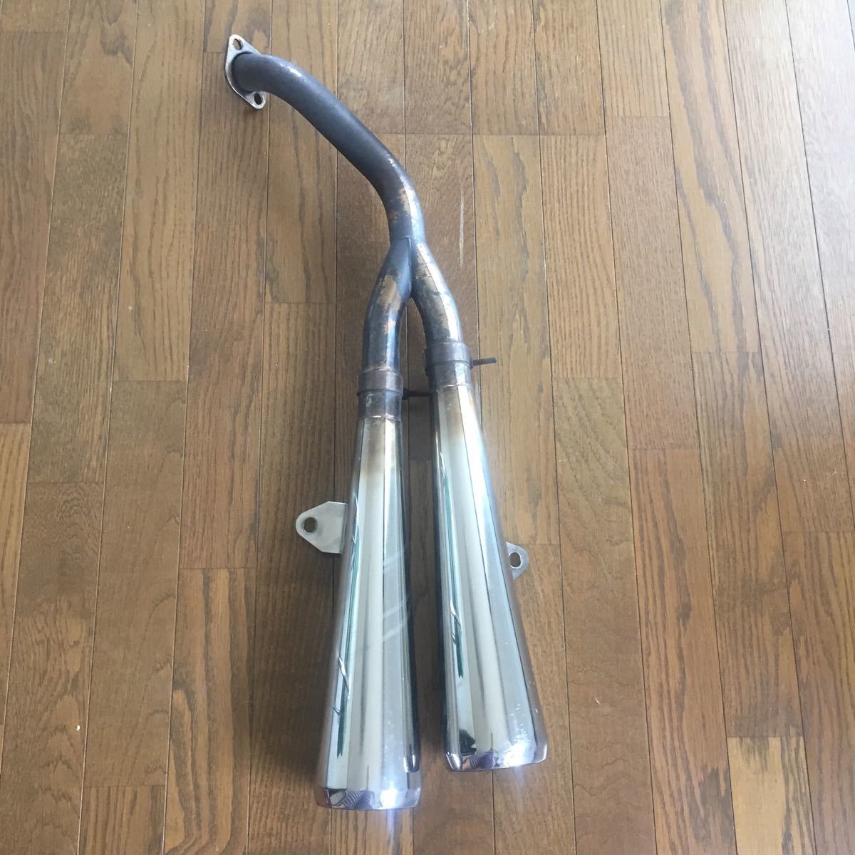 スカイウェイブ250 BMG 2本出しマフラー CJ41 CJ42 CJ43