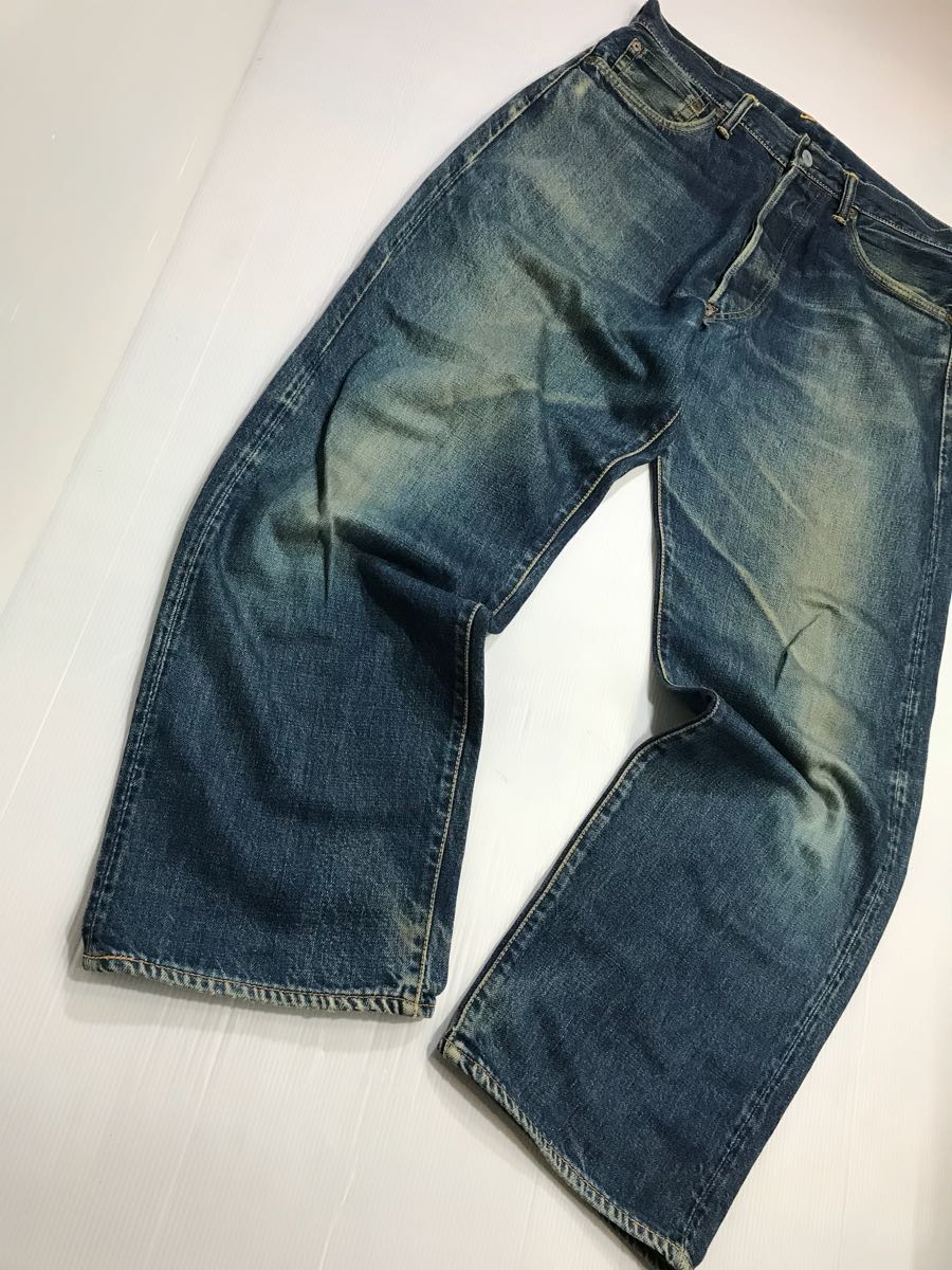 EVISU エヴィス エビス 日本製 濃淡色落ち デニム NO2 手書きカモメ 白 