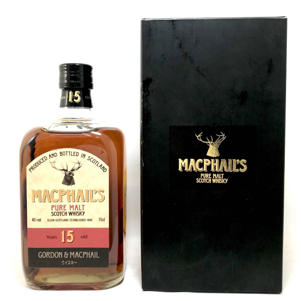 15年 マクファイルズ 750ml 古酒 - MACPHAIL'S/マクファイルズ 15年