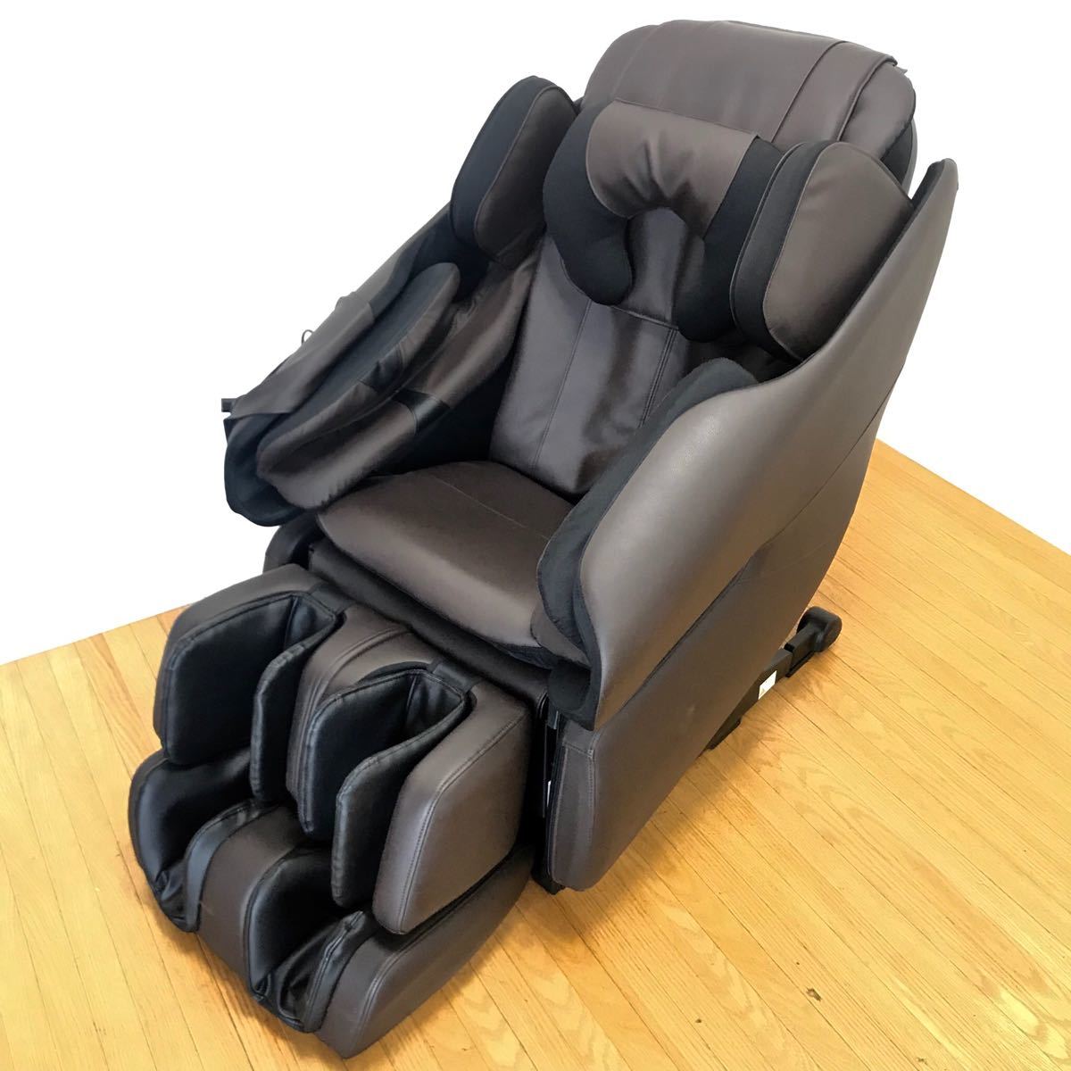 美品2013年製■FAMILY/ファミリー イナダ メディカルチェア FMC-J550 マッサージチェア ダークブラウン 茶系色 中古品■兵庫県姫路市発