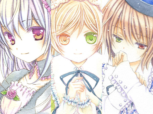 同人手描きイラスト ローゼンメイデン 水銀燈 翠星石 蒼星石複写セット 手描きイラスト 売買されたオークション情報 Yahooの商品情報をアーカイブ公開 オークファン Aucfan Com
