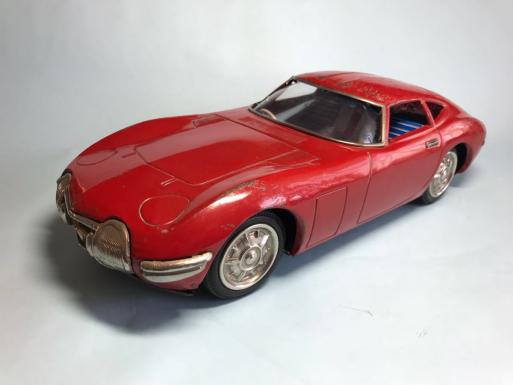 アサヒ玩具ATC日本製当時物ブリキ☆トヨタ2000GT1960年代特大40㎝ アサヒ