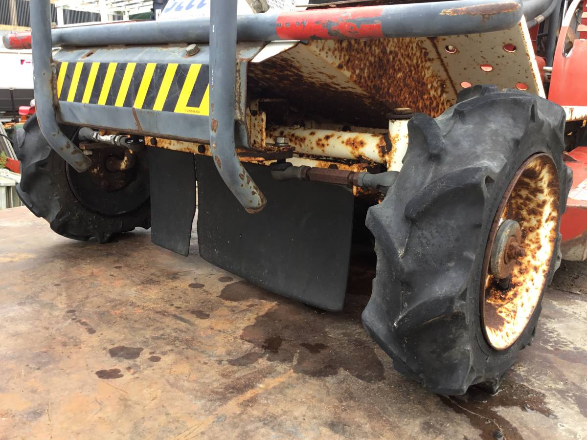 サトウ ラビットモアー SRM831VH 乗用草刈機 修理ベース 現状ジャンク_10