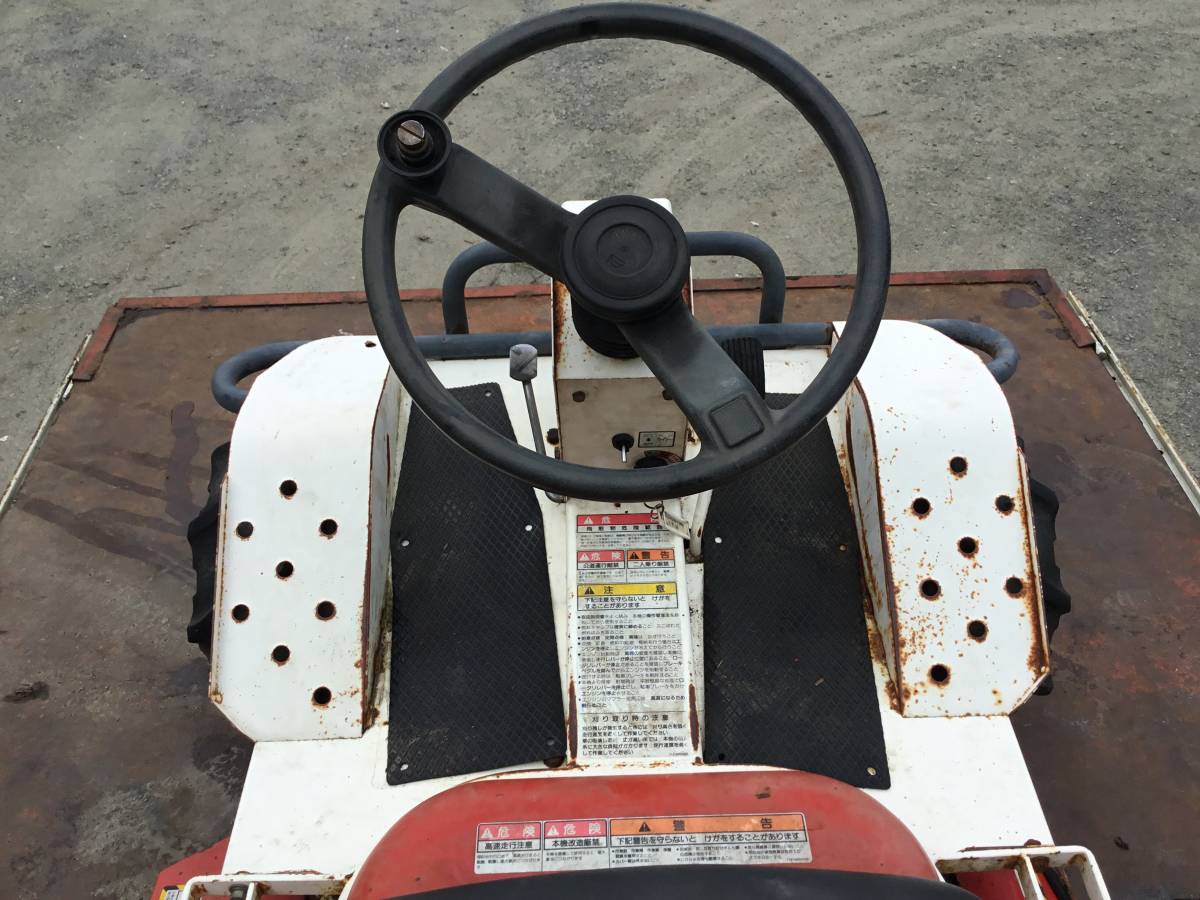 サトウ ラビットモアー SRM831VH 乗用草刈機 修理ベース 現状ジャンク_7