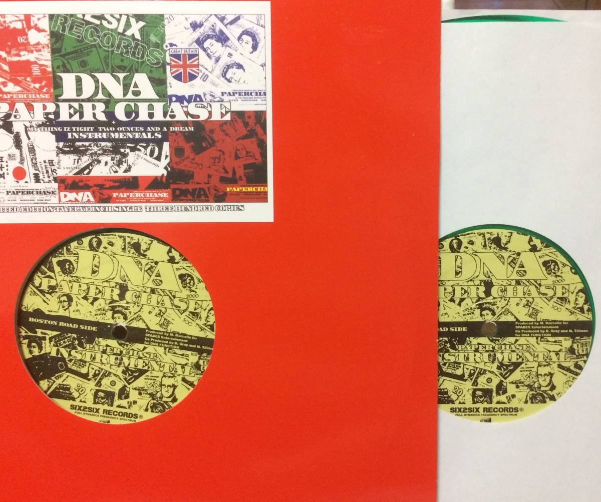 同盤2枚入 300枚限定盤 DNA / Paper Chase / RANDOM RAP devon noah