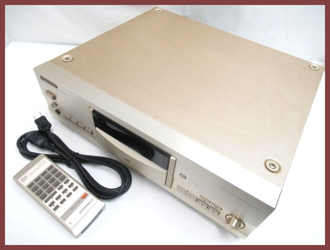 新品，大人気 90647 Pioneer/パイオニア ターンテーブル方式 CDプレーヤー ゴールド/リモコン付き/PD-HS7/ジャンク品(パイオニア)｜売買されたオークション情報、yahooの商品情報をアーカイブ公開 - オークファ パイオニア