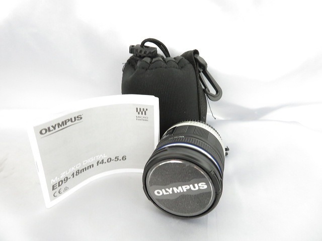 中古】OLYMPUS オリンパス 交換レンズ M.ZUIKO DIGITAL 9-18mm 1:4-5.6