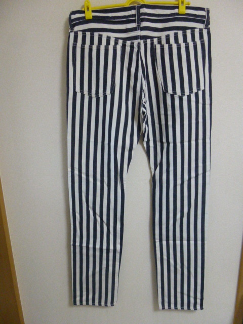 新品KAPITALキャピタルストライプパンツ キャピタル KAPITAL 鴨刺繍 ストライプの通販 kapital マルチストライプコットンサルエル