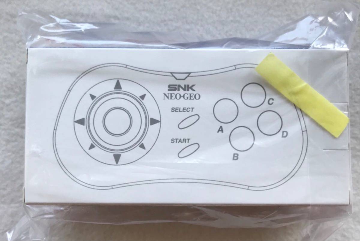 新品未開封 NEOGEO mini PAD (白) ネオジオ ミニ パッド パット コントローラー