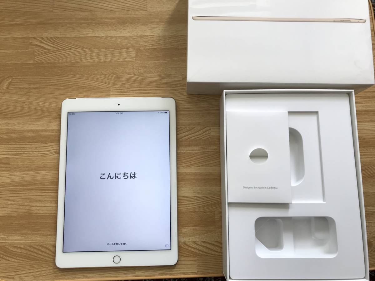iPad Wi-Fi+Cellular Air Apple 0 SIMフリー Air2 (MH1G2J⁄A) Wi-Fi+