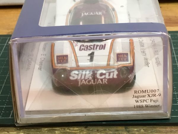 p291【1/43 ジャガー XJR-9 WSPC Fuji 1988 Winner】スパーク製 1⁄43 XJR-