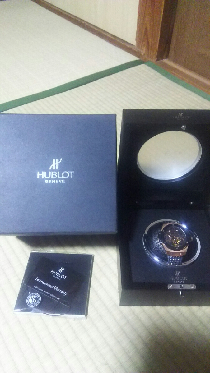 HUBLOT 腕時計 ジャンク品 HUBLOT BIGBANG ヘッドのみ ジャンク 電池