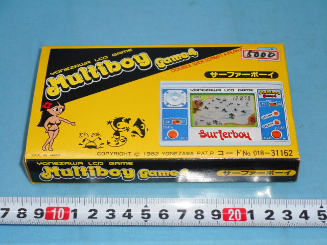 LCD GAME Multiboy game４ サーファーボーイ ヨネザワゲーム LCD Multiboy GAME サーファーボーイ game4 Yahoo!オークション