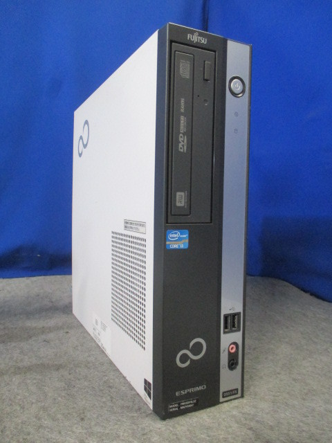 富士通 ESPRIMO D551/FX Core i3-3220 3.3GHz 2GB DVDスーパーマルチ