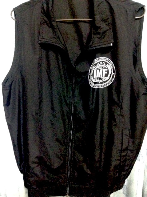 ★非売品 映画 ミッション インポッシブル フォールアウト IMF ロゴ入りベスト ポストカード付 トムクルーズ★_2