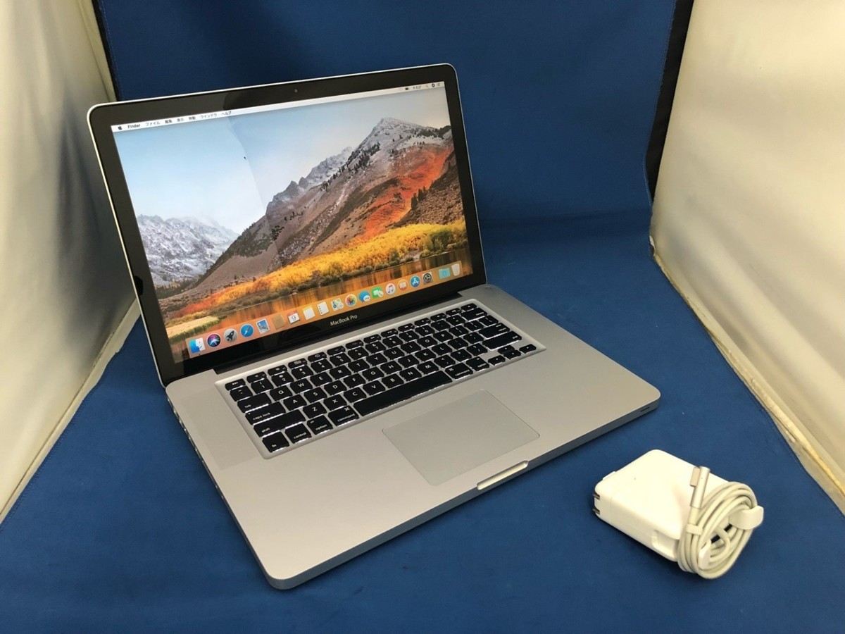 Apple MacBook Pro Mid2010 Core i7/2.66GHz/8GB/500GB/15.4インチ/OS 