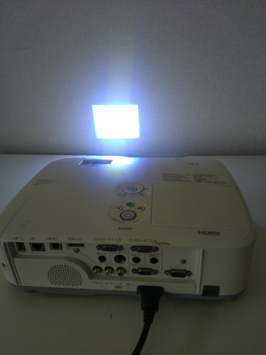 NEC NP-M300X プロジェクター 本体 簡単確認のみ、現状渡し 【公式通販】