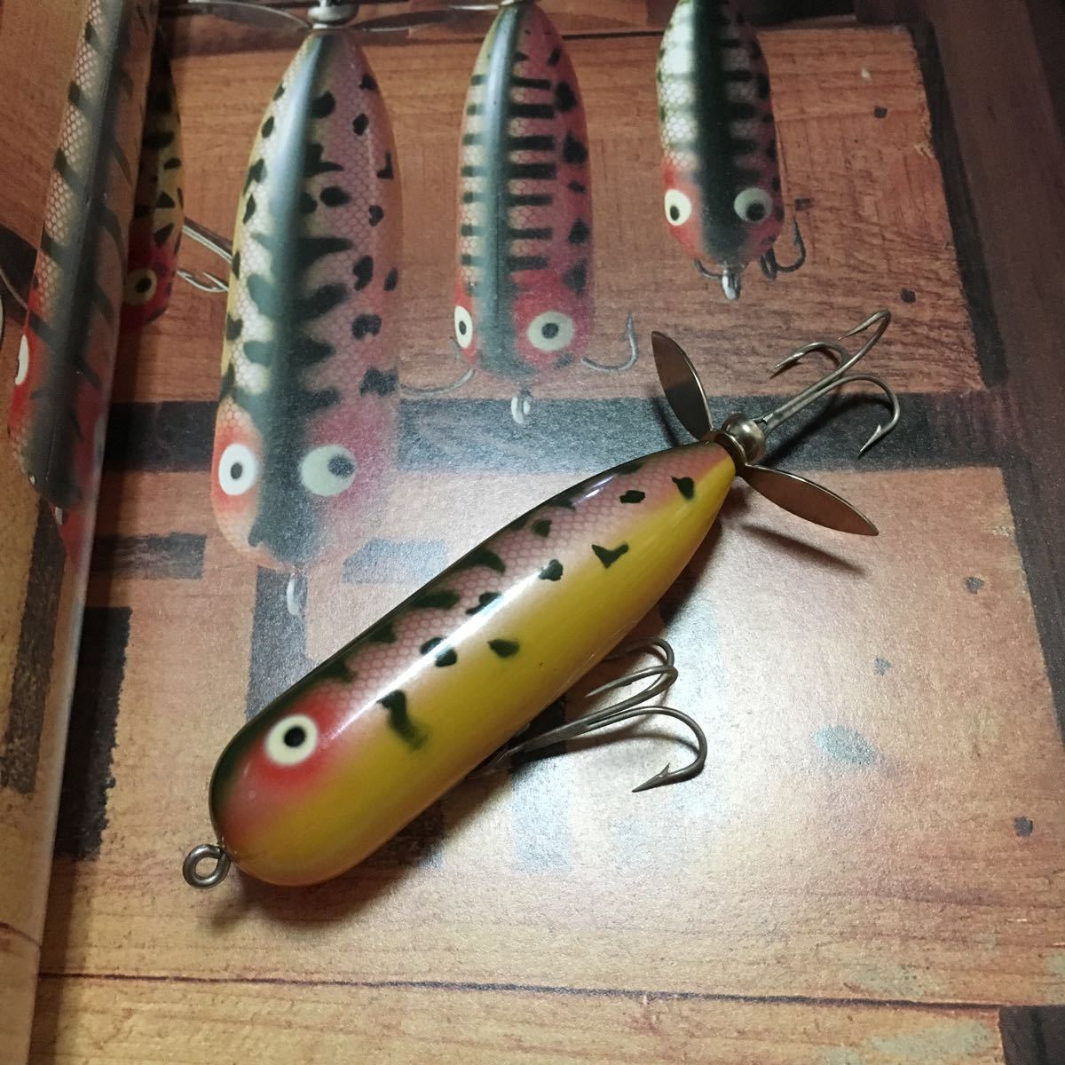 超希少激レア heddon ヘドン オールド マグナムトーピード 14kcd