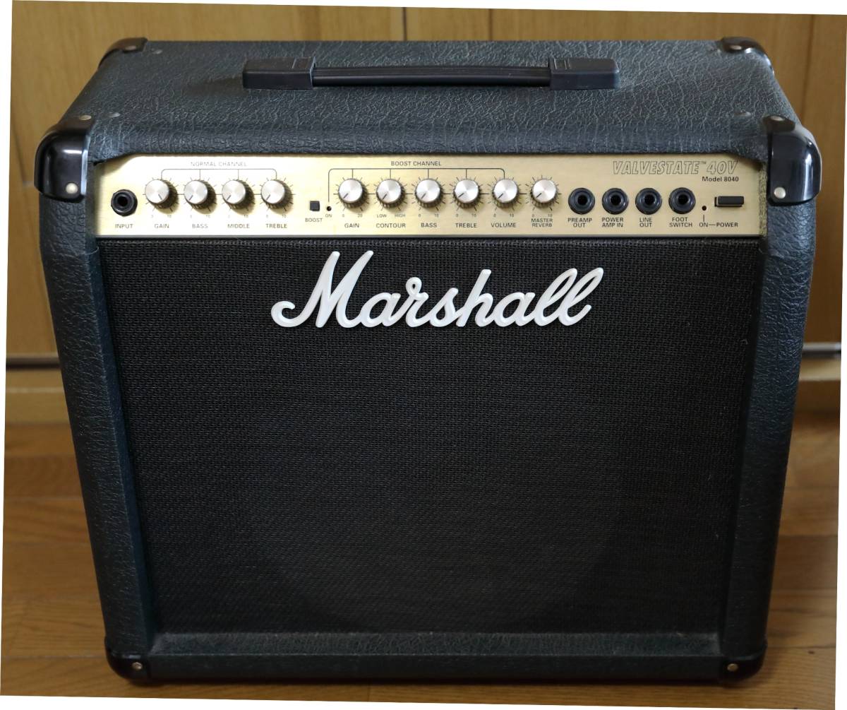 HOT，お買い得 Marshallマーシャル VALVESTATE 40V MODEL8040(マーシャル)｜売買されたオークション情報、yahooの商品情報をアーカイブ公開 - オークファン ギターアンプ