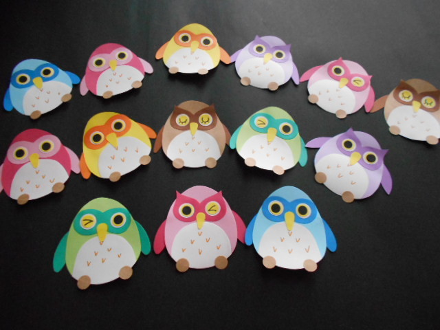 壁面飾り ふくろう 14枚 ペーパークラフト 売買されたオークション情報 Yahooの商品情報をアーカイブ公開 オークファン Aucfan Com