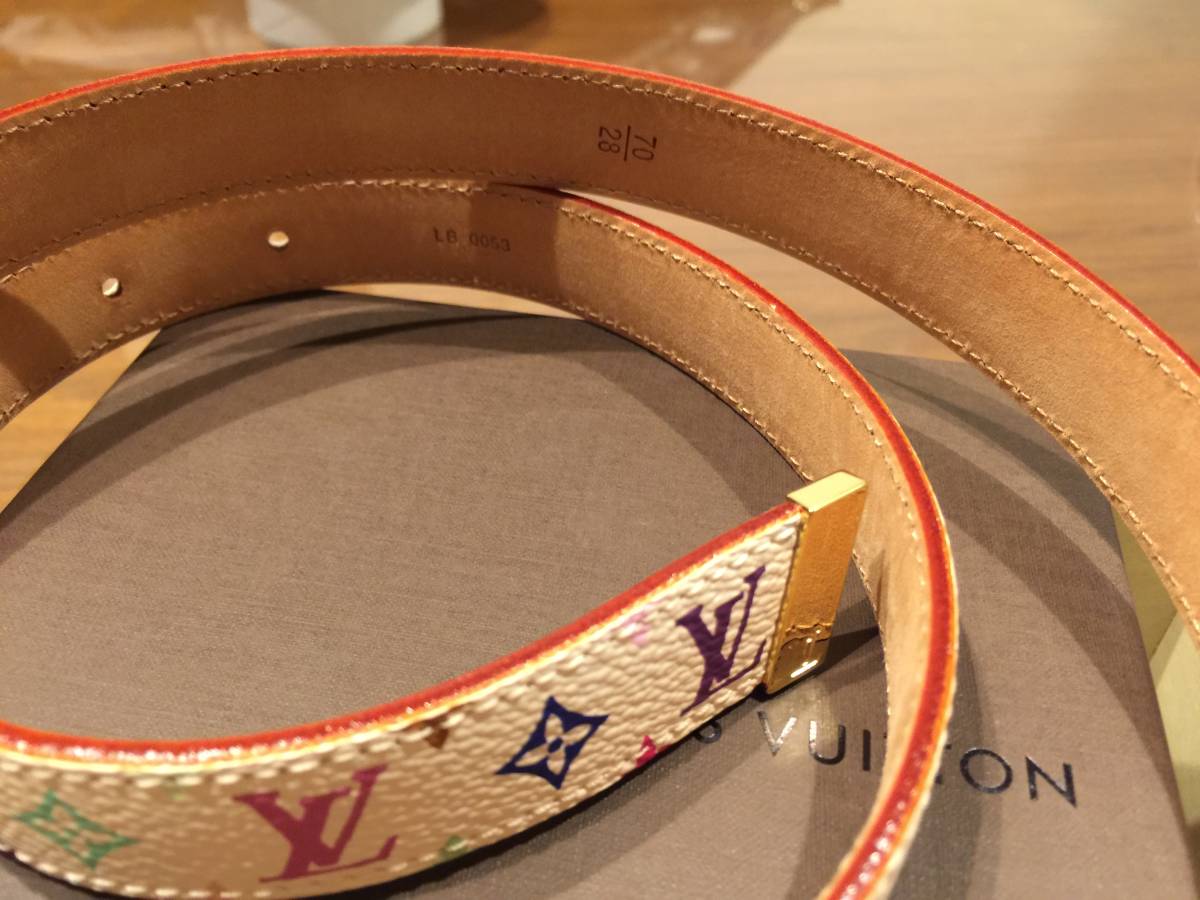新品未使用　ルイ・ヴィトン ベルト LOUIS VUITTON ルイヴィトン ベルト 未使用品 【公式通販】