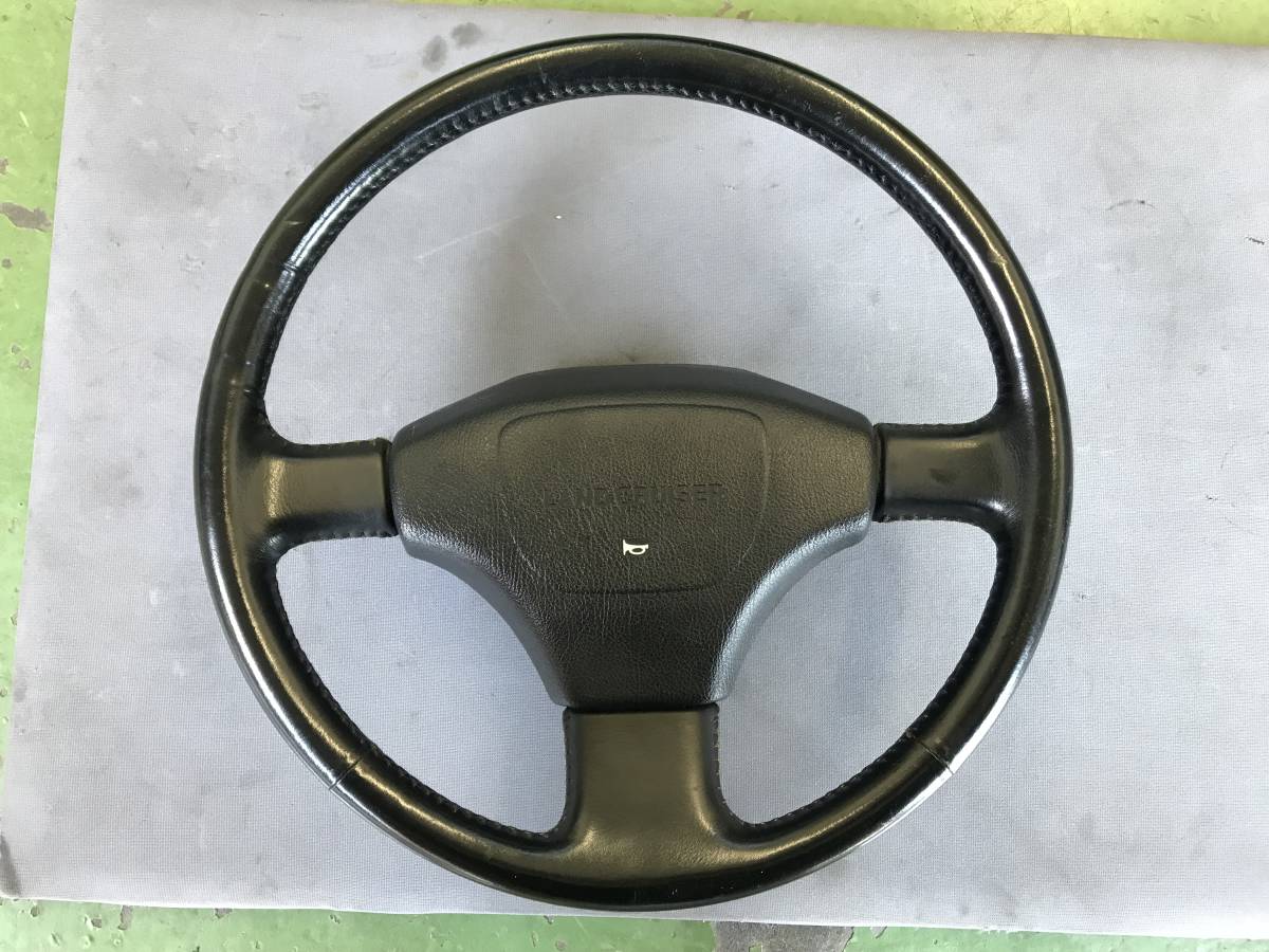 ランクル80エアバッグ無し中期型純正ハンドルホーン付 ランクル80 中期