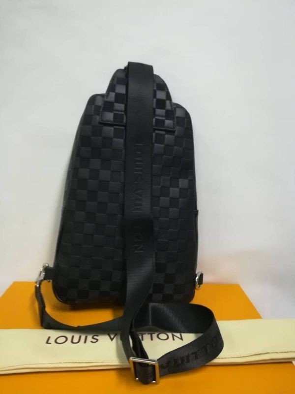 ☆極美品☆ルイ?ヴィトン☆超人気商品入荷☆黒ダミエ☆ショルダーボディバッグ☆