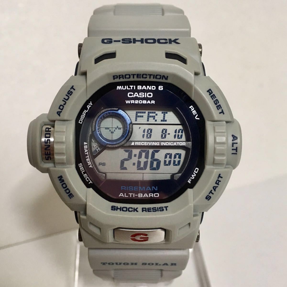 CASIO G-SHOCK GW-9200CDJ-8JF RISEMAN ライズマン タフソーラー 電波
