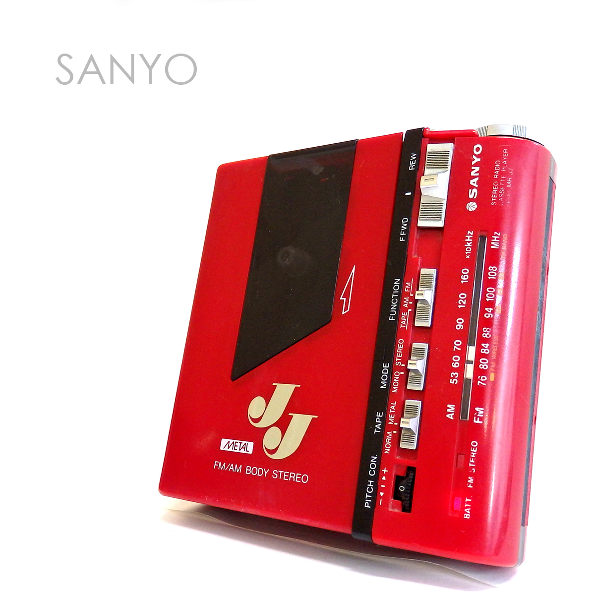 SANYO MR-JJ サンヨー カセットプレーヤー 「sanyo mr-jj」の落札相場