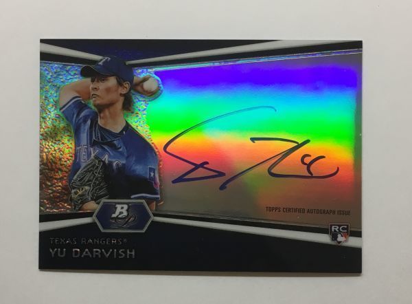 ダルビッシュ有RC直書きサイン 2012 Bowman Platinum RC Auto 0 Bowman