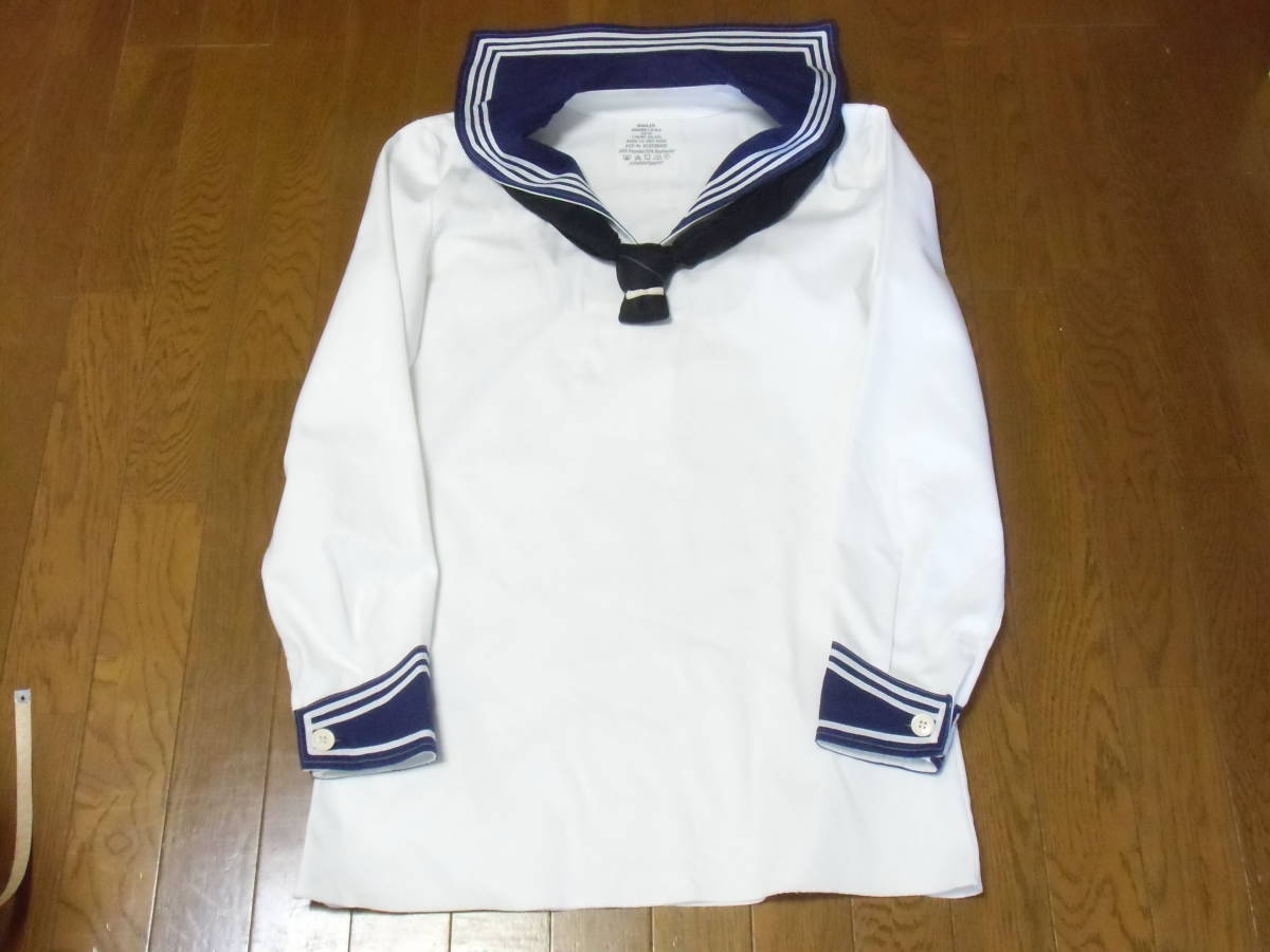 ⊞ドイツ軍＊海軍＊水兵/セーラースカーフ（実物） BW/ドイツ軍・連邦軍＊海軍＊セーラー服＋スカーフセット（実物