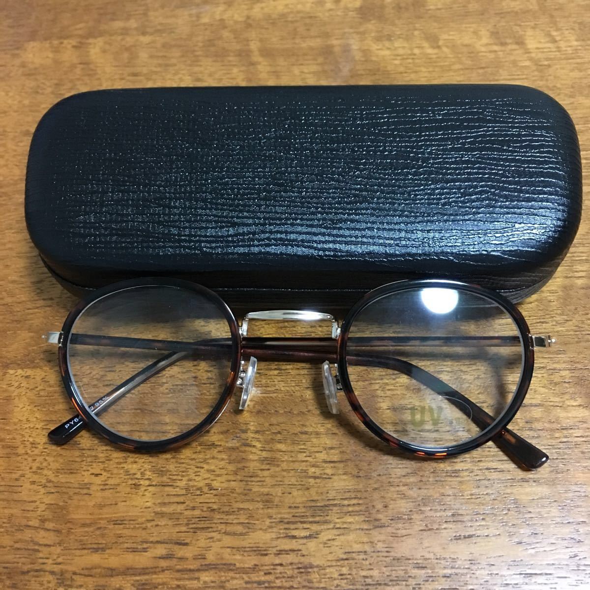 サングラス TOM FORD ラウンドボストン トムフォード 丸メガネ クリア 