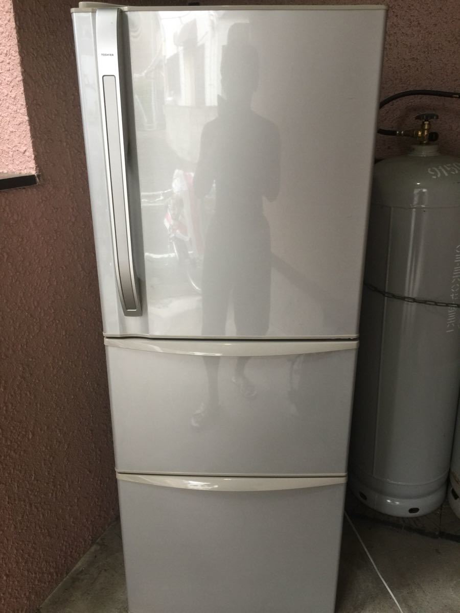 TOSHIBA 東芝 冷蔵庫 GR34zx 引き取り大歓迎 TOSHIBA 3ドア冷蔵庫 340L