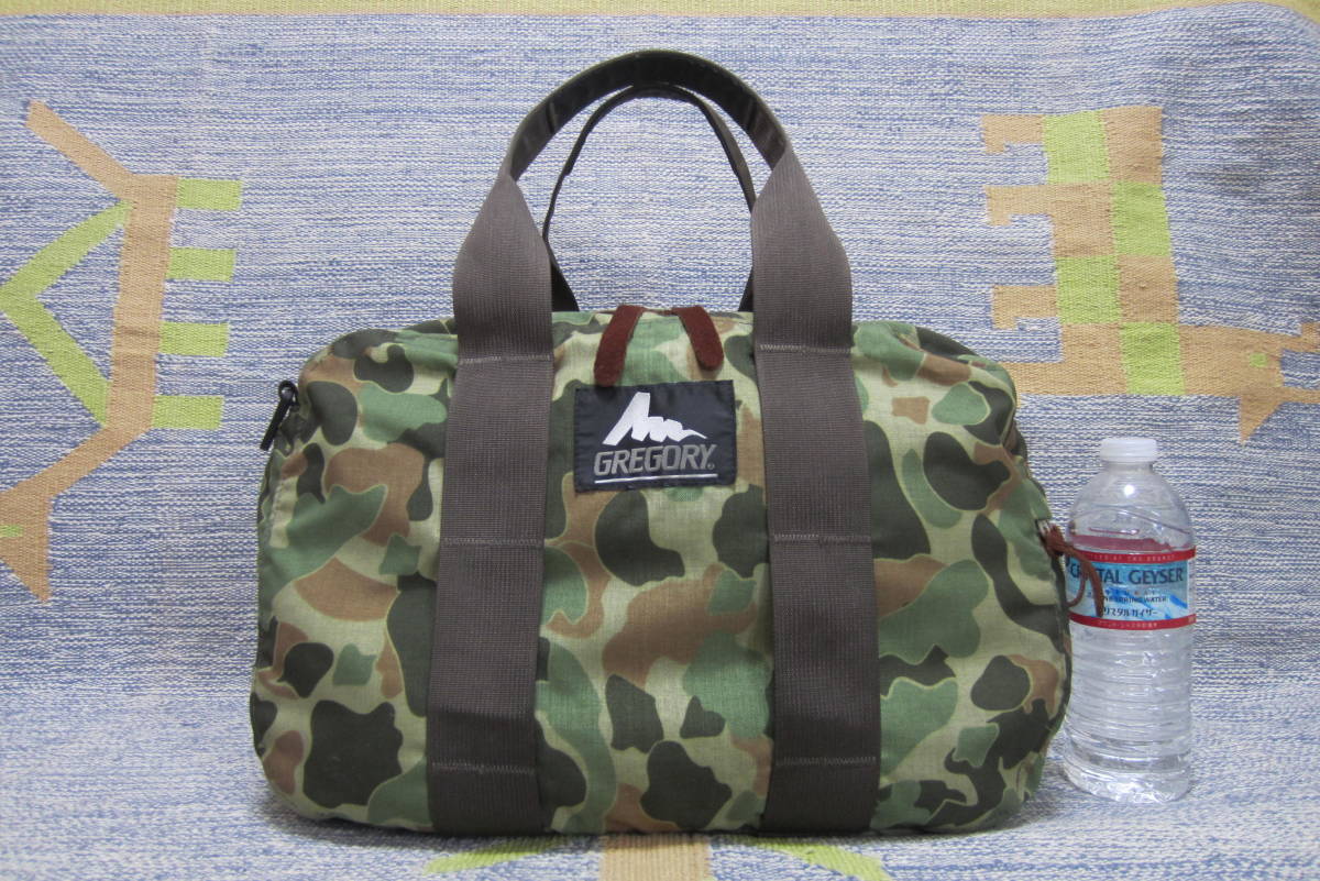 グレゴリー GREGORY デイパック バックパック カモフラ柄 GREGORY（旧タグ） リュック | 迷彩 カモフラージュ柄 カモフラ CAMO USA製”GREGORY(グレゴリー)ウッドランド 迷彩&frasl;カモフラ デイアンドハーフ「廃版・希少・レア」 カモフラ+ブラック