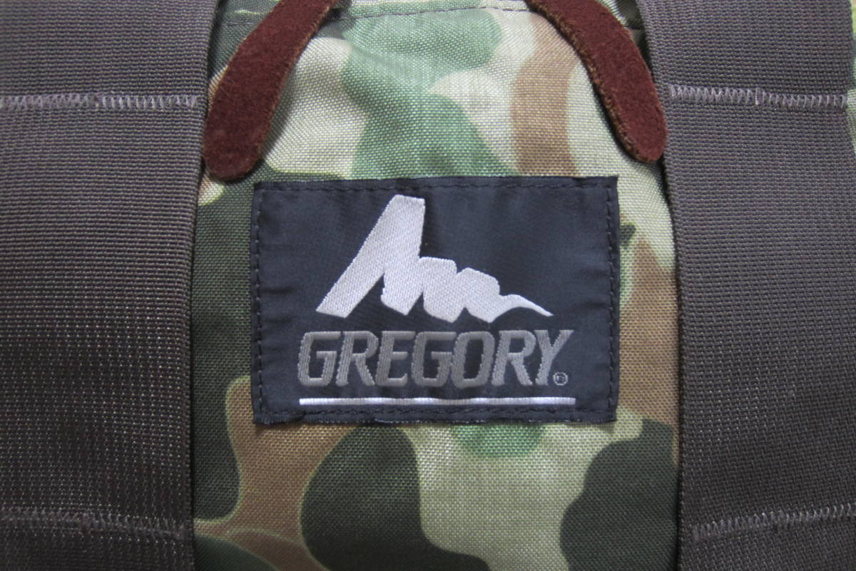 グレゴリー GREGORY デイパック バックパック カモフラ柄 GREGORY（旧タグ） リュック | 迷彩 カモフラージュ柄 カモフラ CAMO USA製”GREGORY(グレゴリー)ウッドランド 迷彩&frasl;カモフラ デイアンドハーフ「廃版・希少・レア」 カモフラ+ブラック