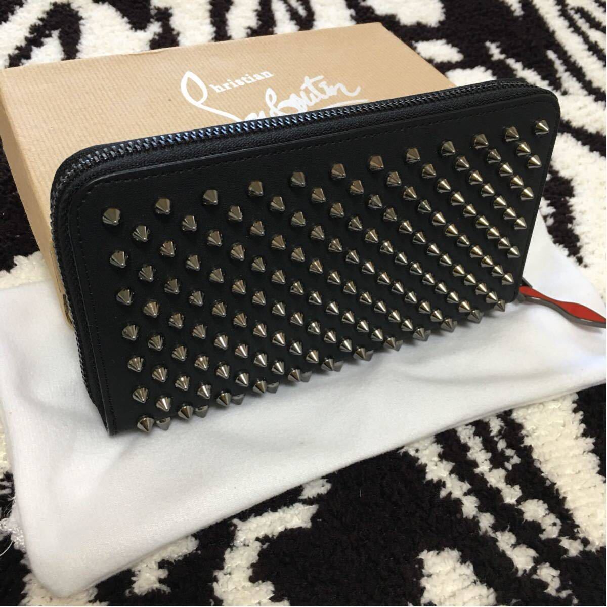 Christian ルブタン 長財布 クリスチャン スタッズ | Louboutin 
