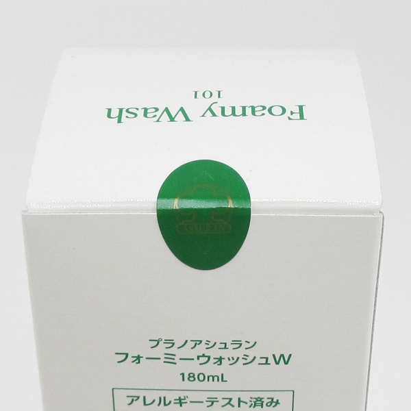 プラノアシュラン フォーミーウォッシュ 泡洗顔料 180ml 4個セット