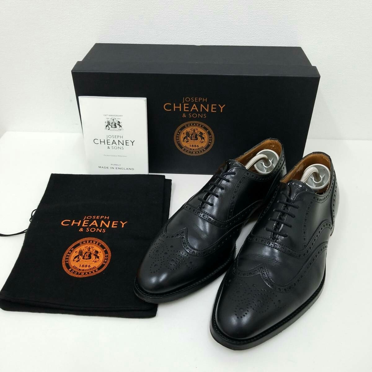 JOSEPH CHEANEY & SONS ウイングチップ 27.5cm JOSEPH CHEANEY &SONS 