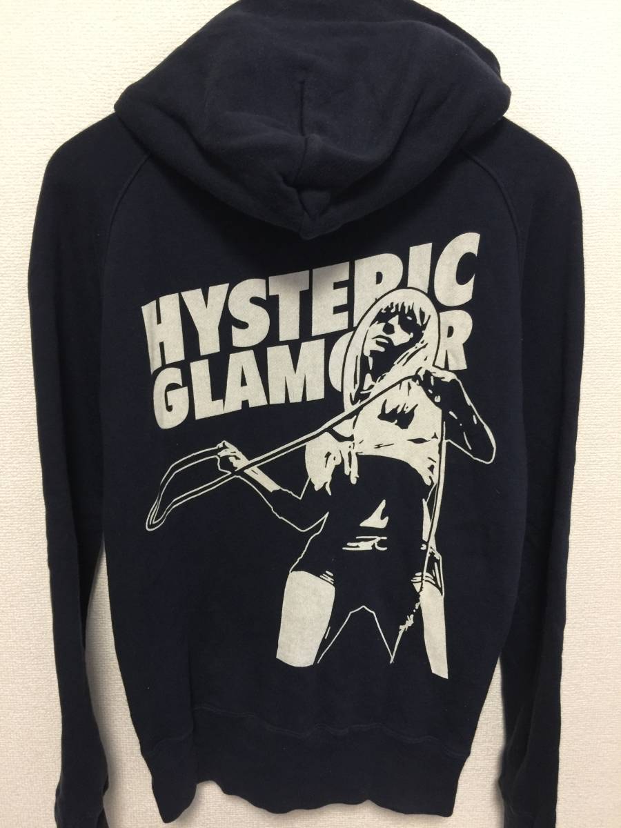 □1円～ヒステリックグラマー ガールパーカー□サイズS□L862 HYSTERIC