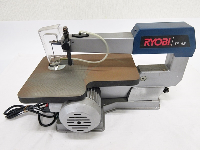 16 54-55629-09 RYOBI リョービ 卓上糸のこ盤 TF-45 糸ノコ 糸鋸 福54