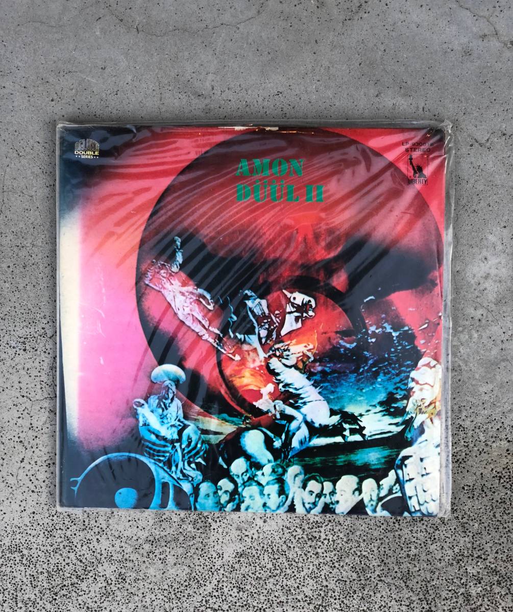 貴重★ Amon Duul Ⅱ / Tanz der Lemminge レコード LP 2枚組　アモンデュールツー　クラウトロック プログレ　undercover 高橋盾