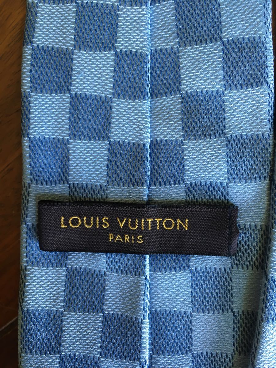 ヴィトン ネクタイ ダミエ柄