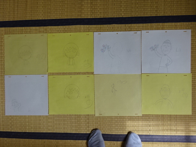 ⁄KOKO様専用⁄「ちびまる子ちゃん」 さくらももこ 直筆サイン色紙27×24