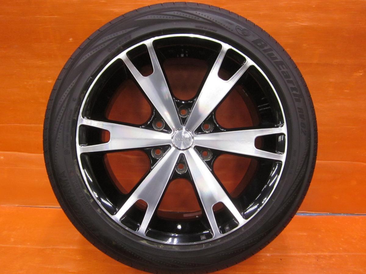 Y】ファブレス VARIOUS MB6 18インチ 7.5J +35 PCD139.7 6H BluEarth 