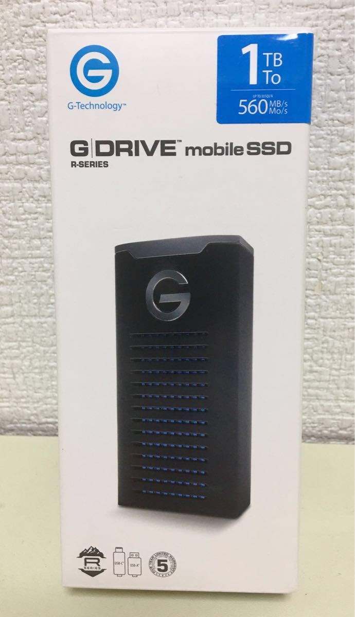 超激得，限定セール G-Technology 1TB G-DRIVE mobile SSD R-Series 0G06056 ポータブル モバイル USB-C USB3.1 外付け mac 1T 1000GB 防水 防塵 耐衝撃(1TB～)｜売買されたオークション情報、yahooの商品情報をアーカイブ公開 - オークフ 1TB～