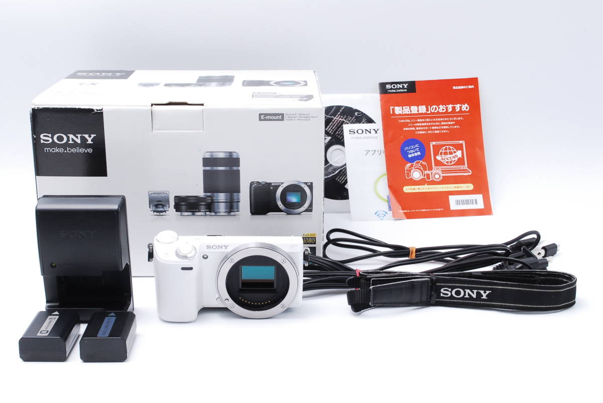 お買い得，セール ソニー SONY NEX-5R ボディー ホワイト 箱あり(ソニー)｜売買されたオークション情報、yahooの商品情報をアーカイブ公開 - オークファン ソニー