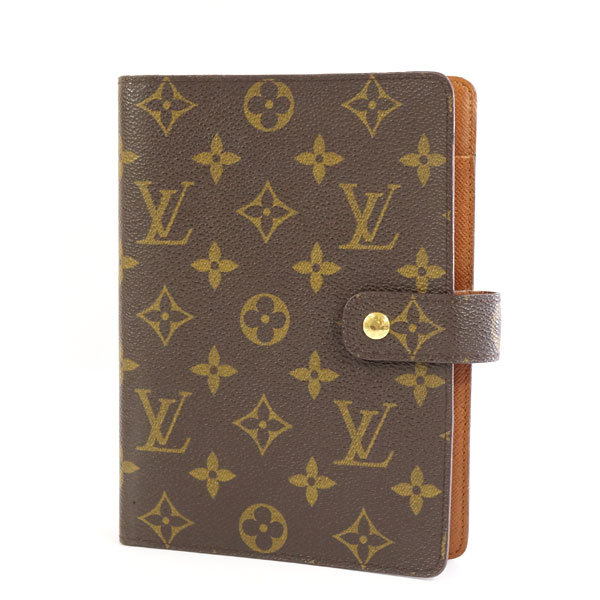美品LOUIS VUITTON モノグラム アジェンダMM 手帳カバー 美品