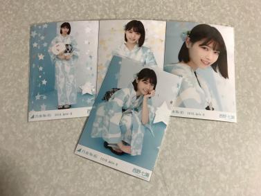 乃木坂46 西野七瀬 浴衣 生写真 4枚 コンプ 検) 会場 限定 2018.July
