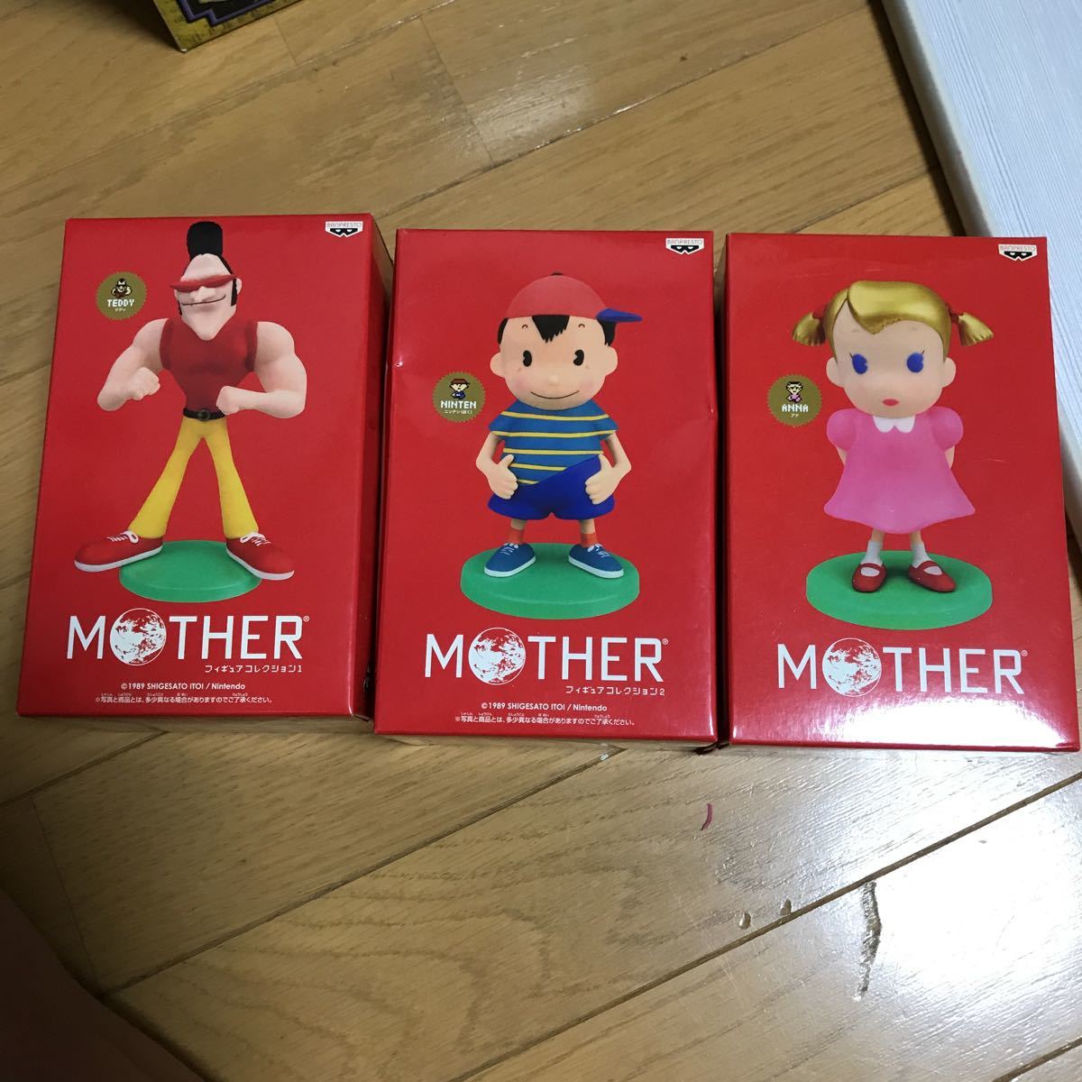 ☆192 ファミコン マザー MOTHER フィギュアコレクション1 3体セット